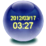 crystalclock android application logo